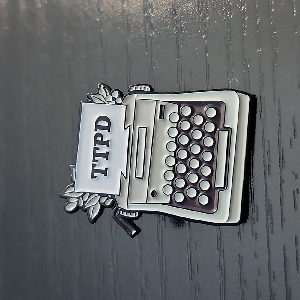 Taylor Swift The Tortured Poets Department (TTPD) Album Inspired Enamel Pin
